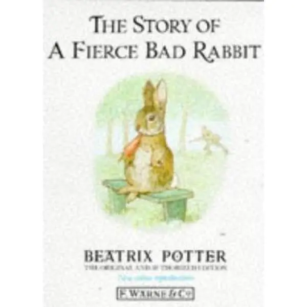 USED Book - The Story of a Fierce Bad Rabbit (Peter Rabbit) by Beatrix Potter (Hardcover) - english