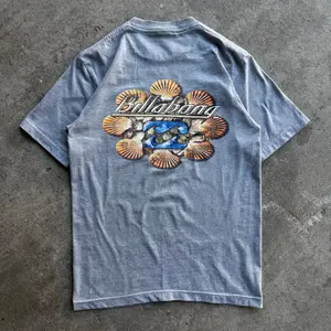 Rare Vintage 90 s Billabong Shell Tee - Authentic Surf Style Shirt for Men and Women
