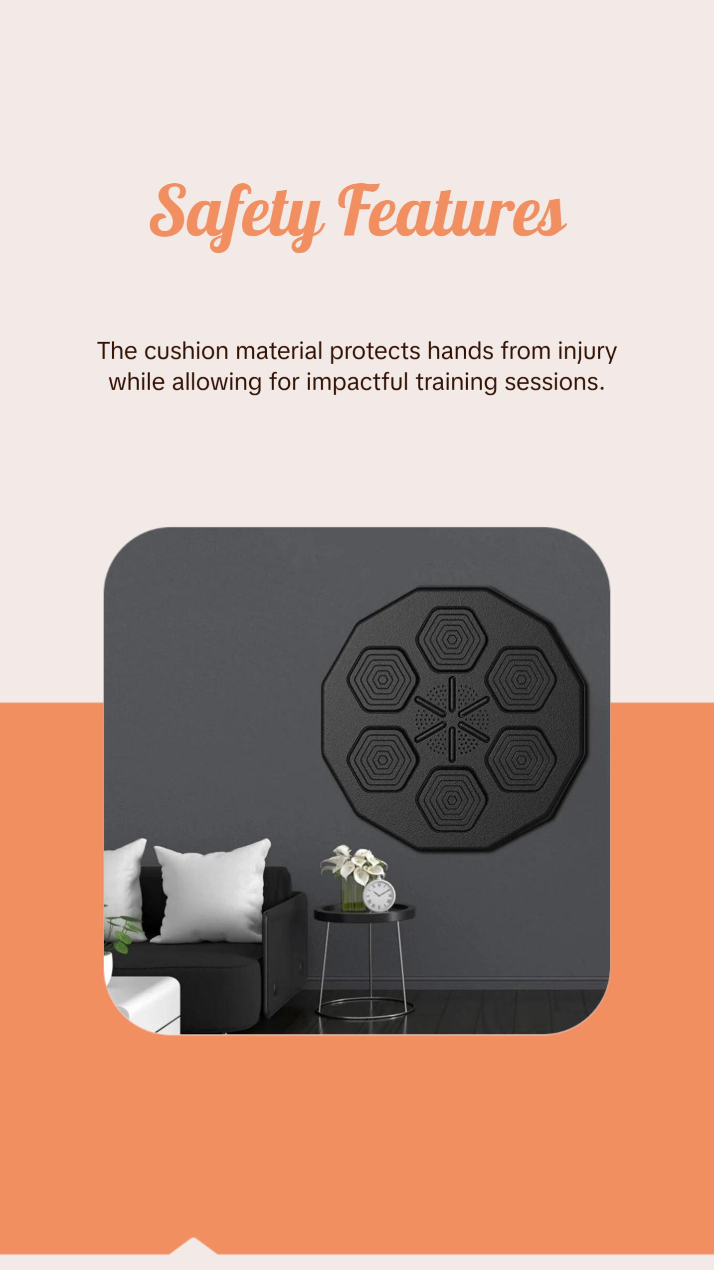 Electronic Boxing Machine Music Boxing Machine Intelligent Boxing Training Equipment Electronic Boxing Machine Music Boxing Machine Intelligent Boxing Training Equipment