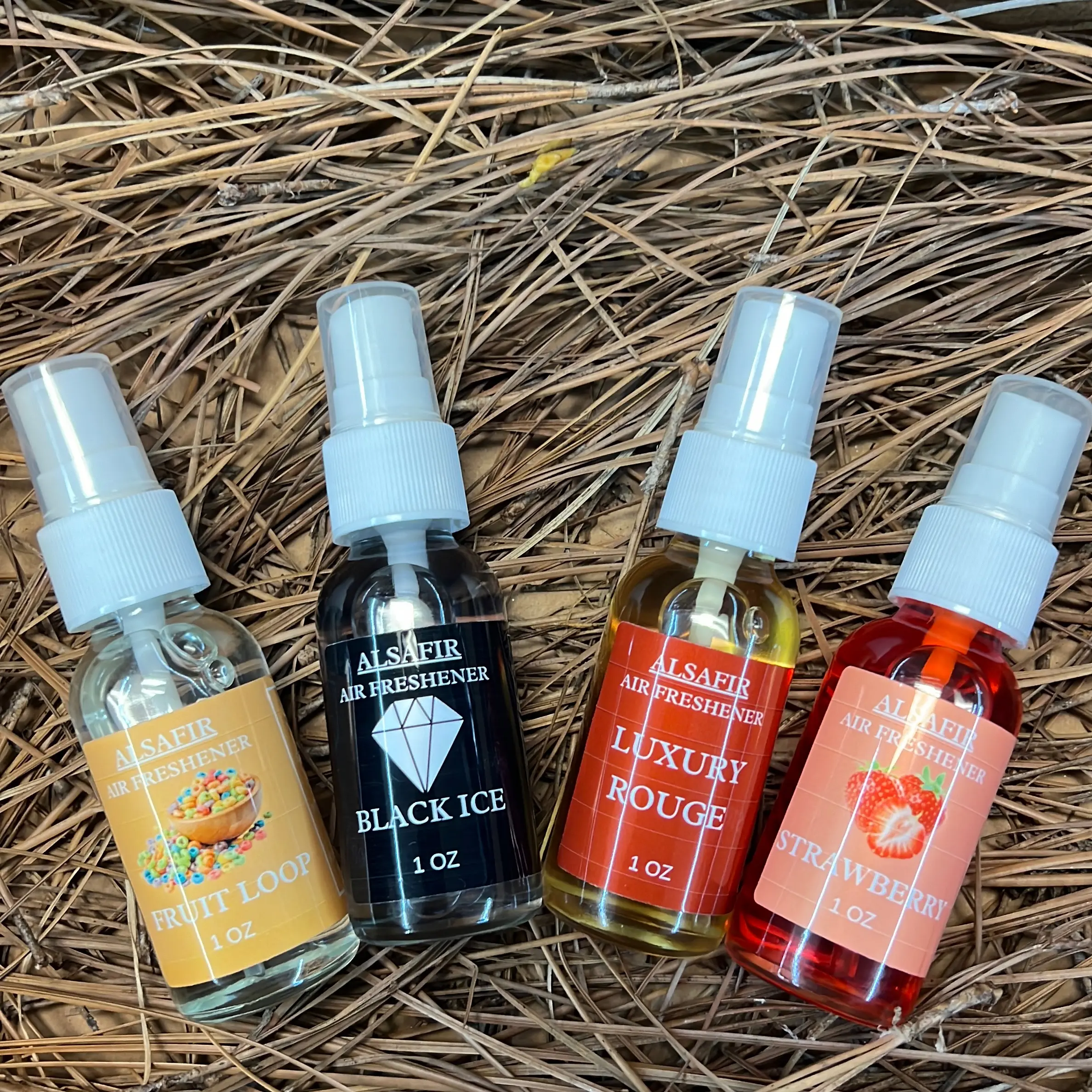 Car air freshener spray 1 oz bottle