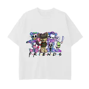 Drop Shoulder Cotton T-Shirt
