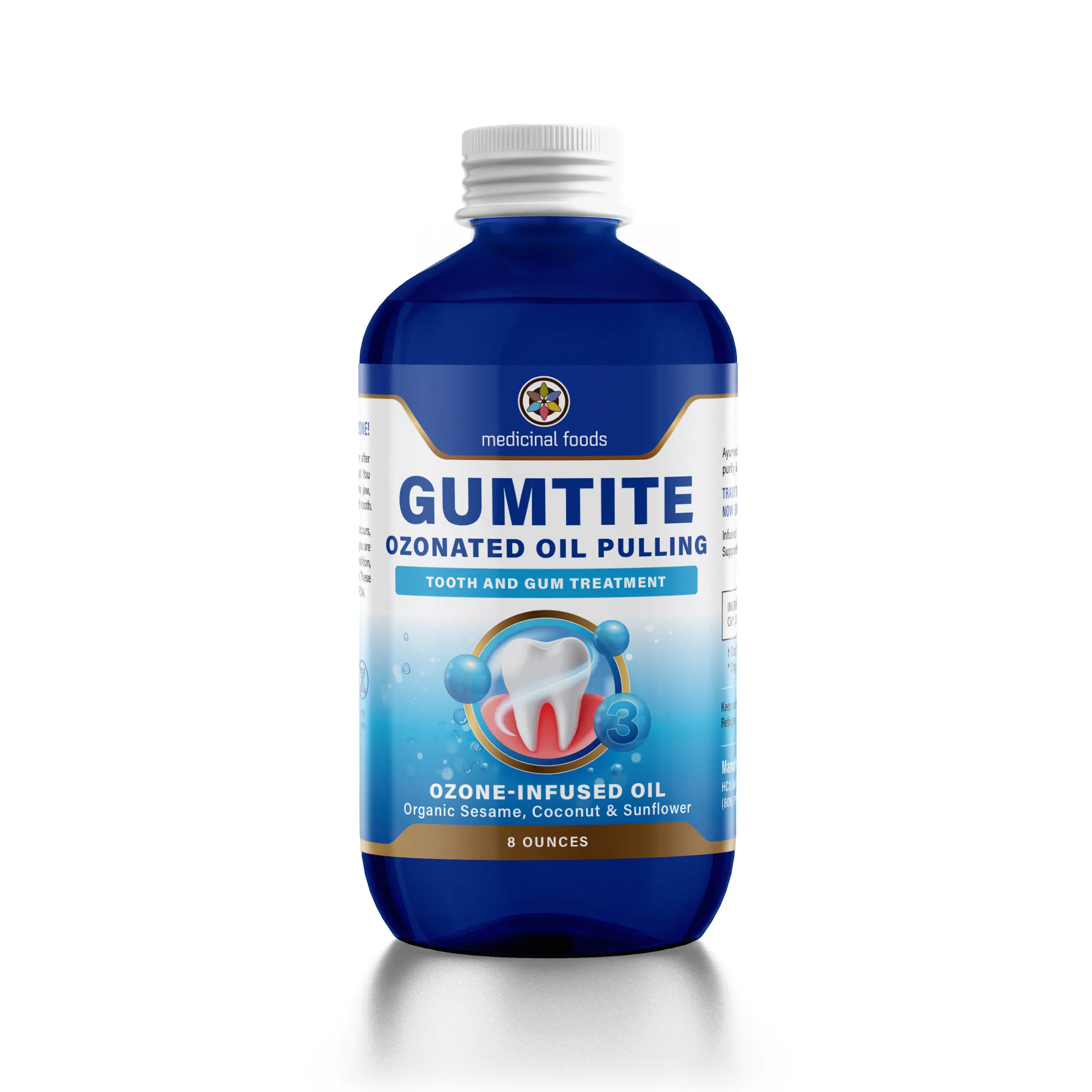 Gumtite Ozonated Oil Pulling - Tooth and Gum Treatment Gumtite Ozonated Oil Pulling - Tooth and Gum Treatment