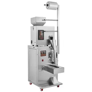VEVOR Automatic Particle Pouch Packing Machine, 1-100g/0.002-0.22lbs Multi-Function Weighing Filling Equipment, Powder Filling Machine for Tea Seeds, Grains