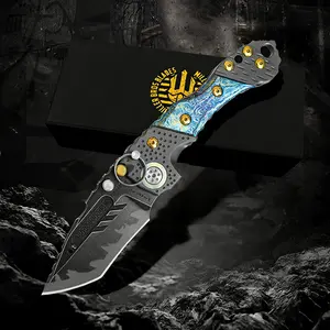 Camping/Hiking Knife,High-quality Stainless Steel,Ergonomic Design,Foldable,Suitable for Camping,Fishing,Hiking and Daily Use,High-quality Knive,Men's gift