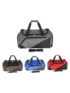 Large Capacity Travel Duffel Bag, Independent Shoe Compartment, Gym Bag with Multiple Pockets, Short Trip Luggage, Sporty Style