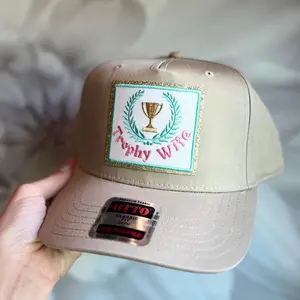 Trophy wife trucker hat