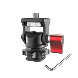 Universal Snail Ball Head Tripod Mount Adapter Sports Camera Accessories Compatible with DJI Osmo Action & Insta360 Series Cameras Camera Stabilizer Camera Stand