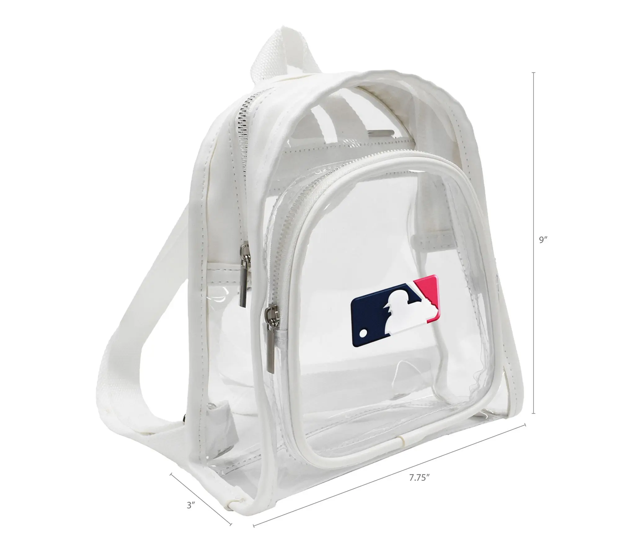 Littlearth MLB 3D Logo Clear Mini Backpack - TikTok Shop Littlearth MLB 3D Logo Clear Mini Backpack - TikTok Shop