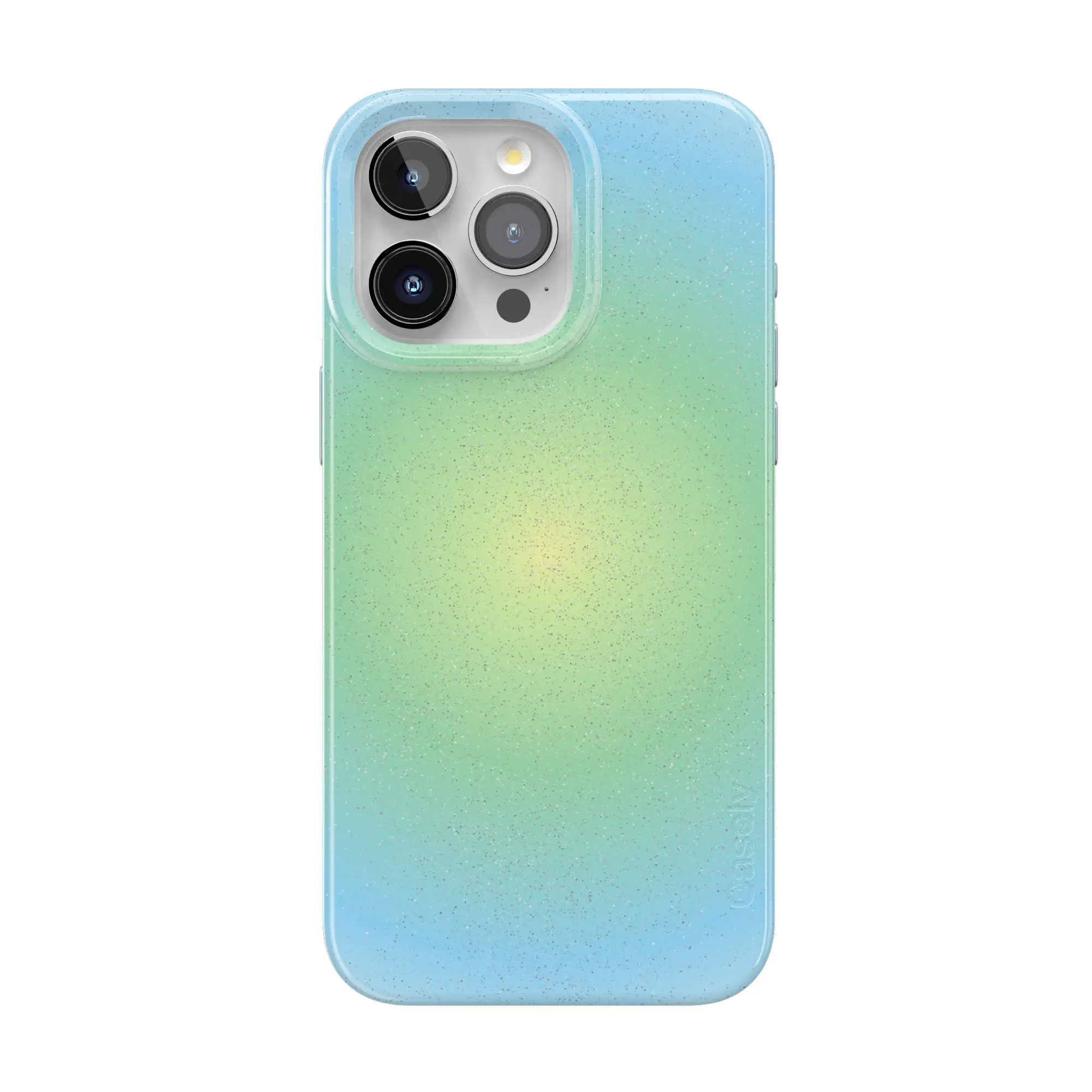 Casely iPhone 15 Pro Max Case | Aura | Green Inner Glow | Compatible with MagSafe | Classic Ultra Thin Design