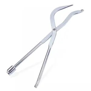 Car Brake Spring Pliers, 1 Count Drum Brake Shoe Return Spring Install & Remove Double Ended Pliers Installer & Remover Tool for Removal and Installation Hand Tools