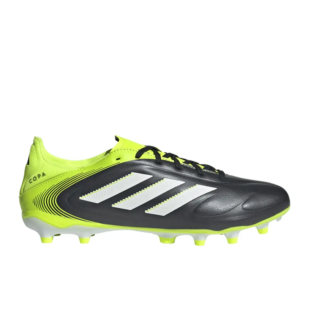 adidas Mens Copa Pure 3 League FirmMulti-Ground Soccer Cleats - Black, Yellow adidas Mens Copa Pure 3 League FirmMulti-Ground Soccer Cleats - Black, Yellow