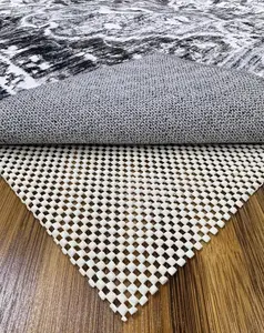 2x3 Ft Non-Slip Rug Gripper Pad - Modern Carpet Stabilizer with Anti-Skid Backing for Hardwood, Tile Floors