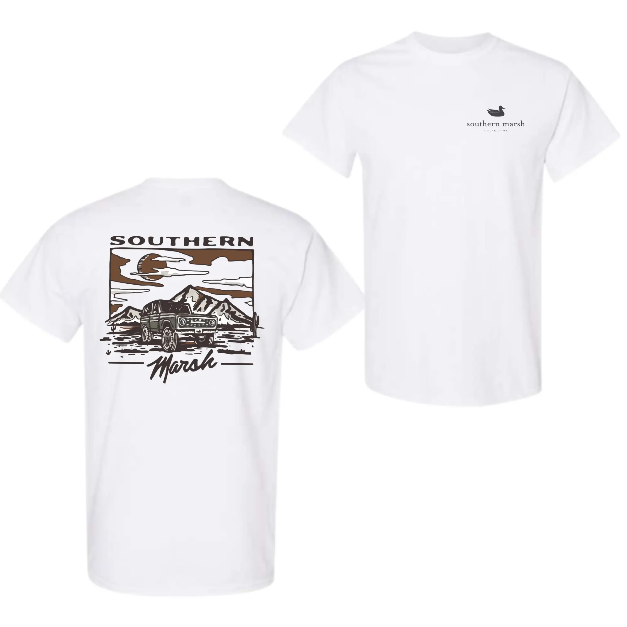 Southern Marsh High Desert Rodeo T-Shirt, Western Rodeo Graphic Tee for Men Women, Southern Style Outdoor Shirt, Casual Cotton Streetwear, Clothing Merch, Men’s T-Shirts, Summer T-Shirts, Vintage Tees