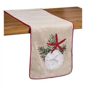 Seaside Greeting Table Runner by Valerie