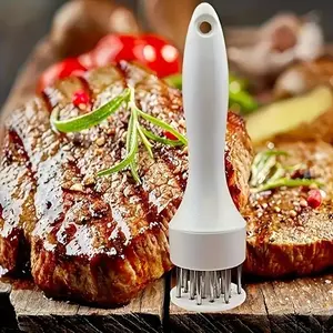 Stainless Steel Meat Tenderizer Needle, Chicken Leg Wing Poultry Tool, Kitchen Utensils BBQ Cooking Accessory, Durable & Efficient Design