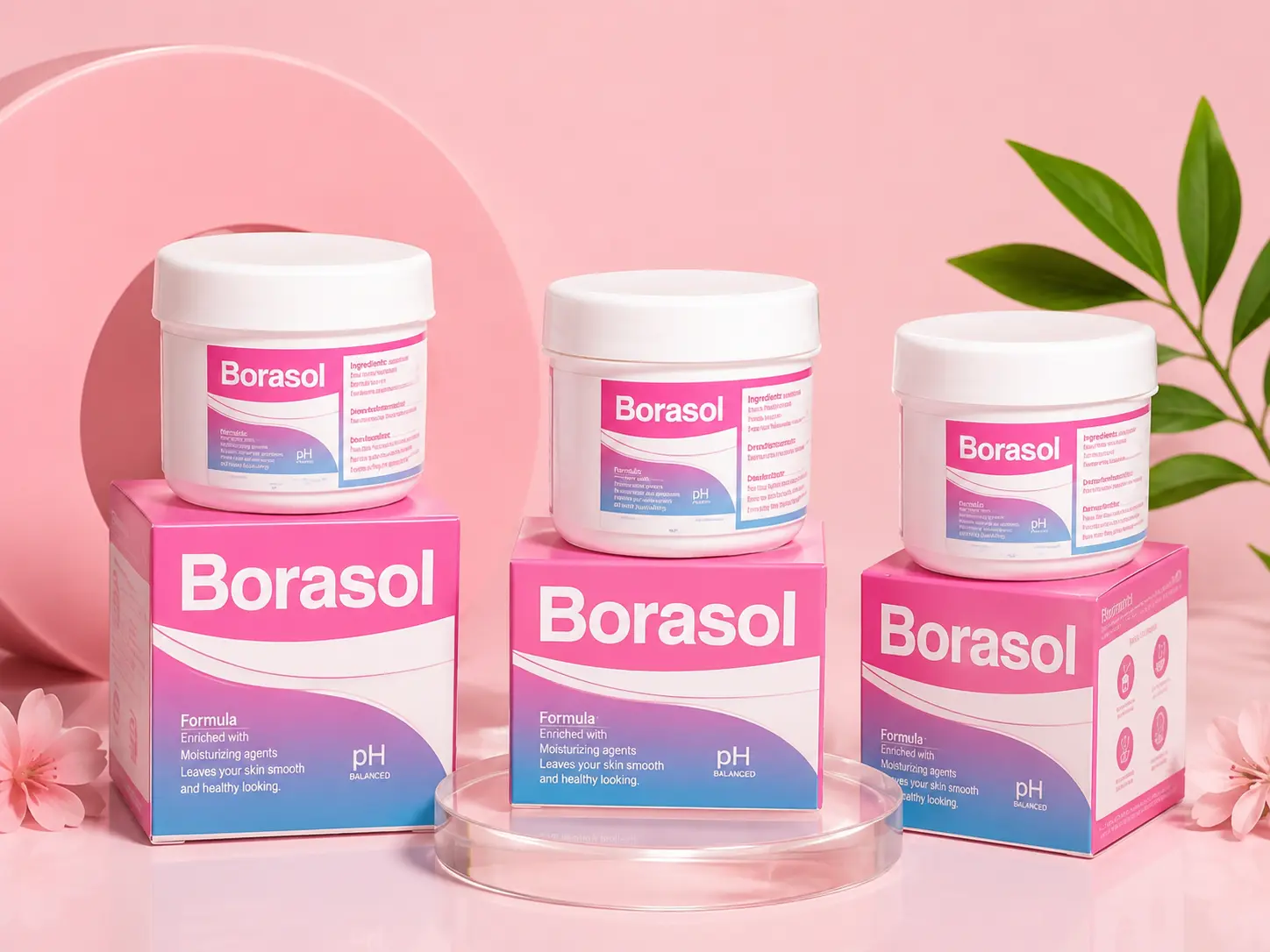 Borasol Beauty & Personal Care Cream – Daily Body Care Cream