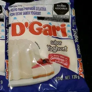 Gelatina D'Gari - Yogurt Flavor 1 PIECE