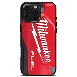 MILWAUKEE Logo Fuel Icon Phone Case·Compatible with iPhone 17, 16, 15, 14, 13, 12, 11, X & Galaxy