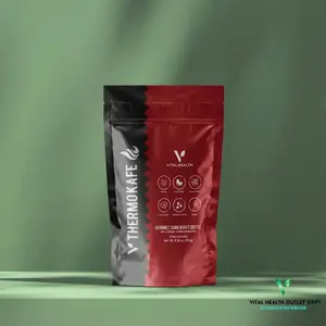 Vital Health Thermokafe - Premium Metabolic Support Coffee with Guarana, Green Tea & Panax Ginseng