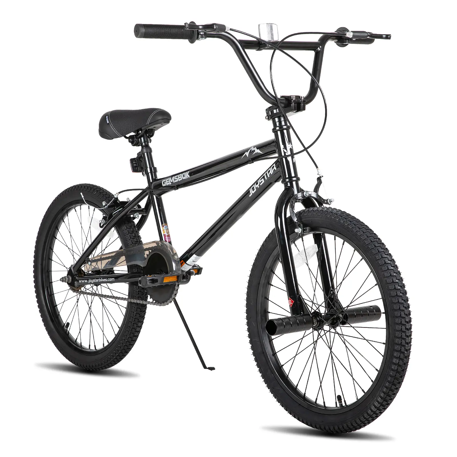 JOYSTAR 24 Inch Kids BMX Bike for Boys and Girls Age 7-12 | Freestyle Bicycle for Beginner Level Riders with Dual Hand Brakes & 2 Pegs | 24" Kids Bike