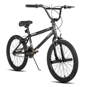JOYSTAR 24 Inch Kids BMX Bike for Boys and Girls Age 7-12 | Freestyle Bicycle for Beginner Level Riders with Dual Hand Brakes & 2 Pegs | 24" Kids Bike