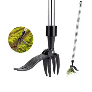 Weeder Puller Stand Up Weed Tool Garden Outdoor Root Remover Killer