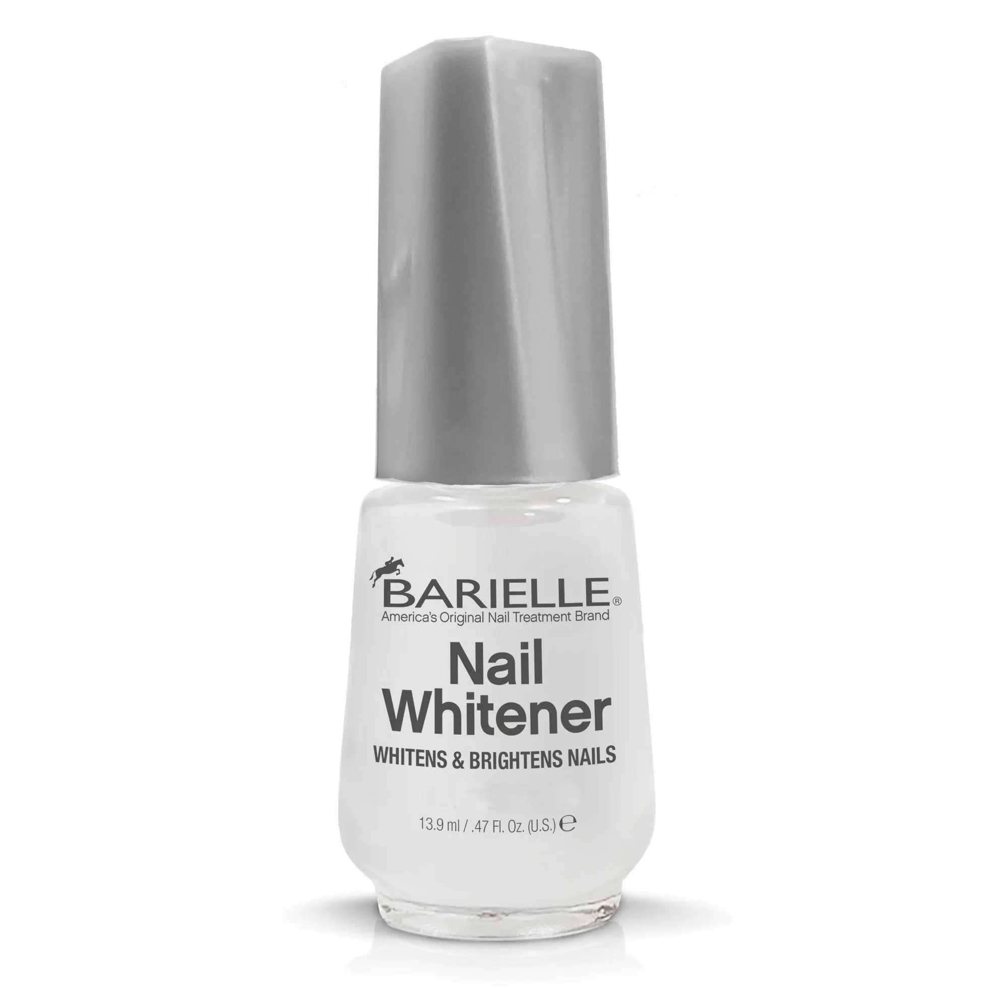 Barielle Nail Whitener for Dull or Yellow Nails - Brightens & Whitens Nails with Vitamin E & Lemon Extracts - 0.47 oz. - Made in USA