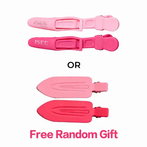【Not for Sale】ISEE HAIR Free Random Gift – Professional Hair Sectioning Clips Set (2 Styles Available), Salon-Grade Non-Slip Styling Hair Clips for Braiding, Wig Installation & Hair Styling Tools#TikTokShopFallDealsForYou