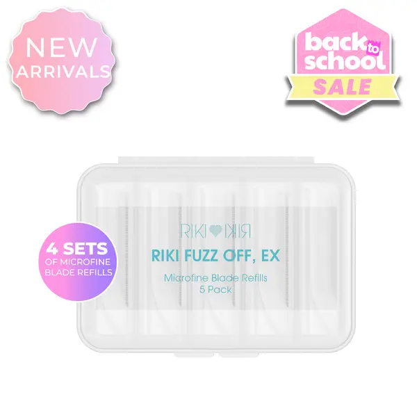 RIKI Fuzz Off, Ex Microfine Blade Refills