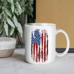 USA Flag American Flag United States of America 4th of July mug