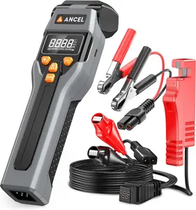 ANCEL LT70 Digital Timing Light - Rechargeable LED Ignition Timing Gun with LED Illumination, Inductive Pickup, Multi-Function Testing (RPM, Advance, Dwell, Voltage) for 9-16V 2 & 4-Stroke Gas Engines