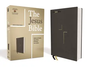 The Jesus Bible, ESV Edition, Cloth over Board, Gray by Passion Publishing||Zondervan [Hardback Book]
