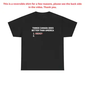 JacHug T-shirt, Hockey America Shirt, 2 Sided Hockey Fan Tee, Father's Day Gift