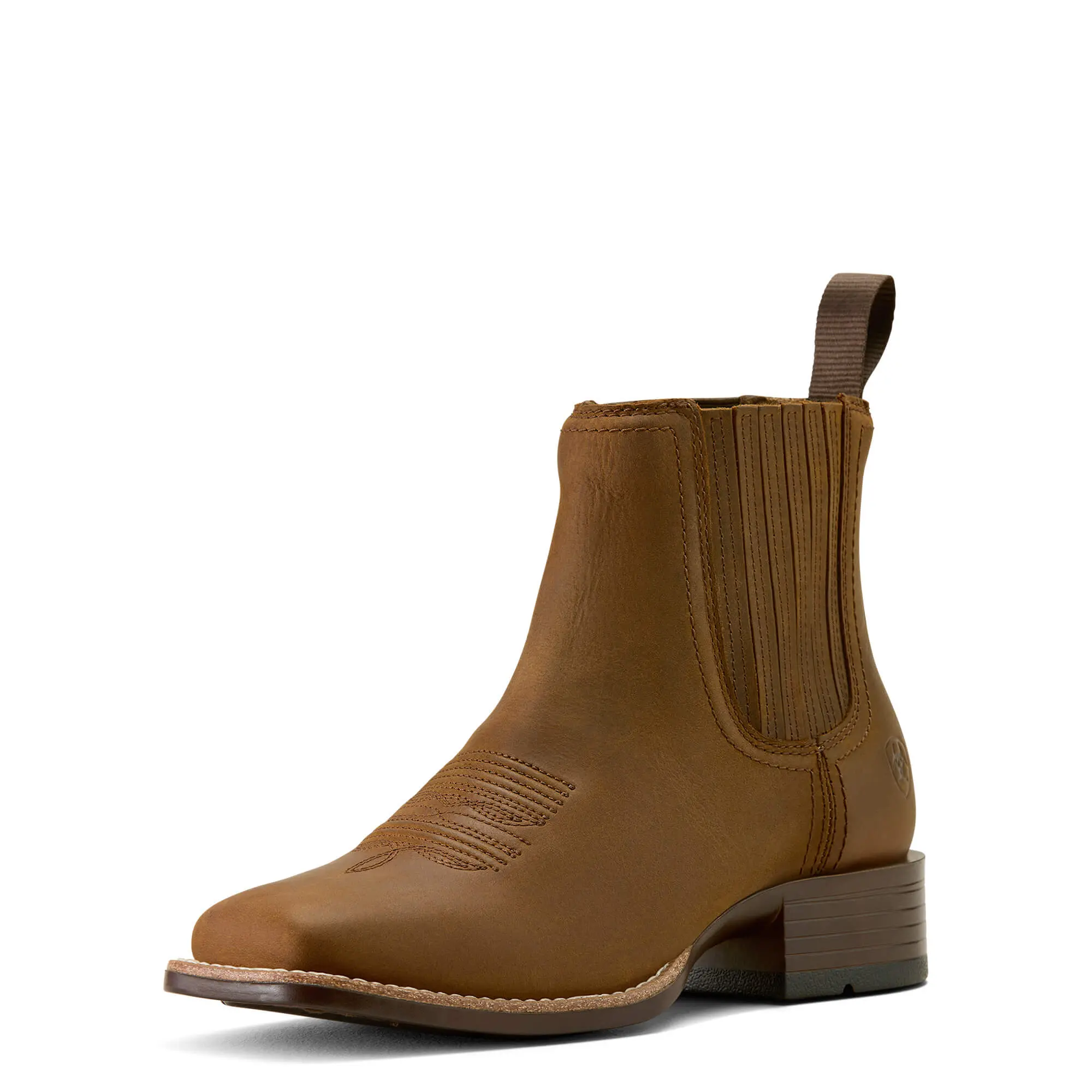 Women's Booker Chelsea Wide Square Toe Cowgirl Boots