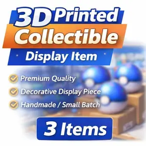 x3 - Premium 3D Printed Collectible Sphere – Display & Decor