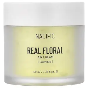 Nacific Real Floral, Air Cream, Calendula , 3.38 fl oz (100 ml)
