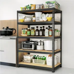 Durable Steel Garage Storage Racks - 72"/60" Durable Steel Stand Organizer, 2000 lbs Capacity, Scratch-Resistant Home Storage Solution
