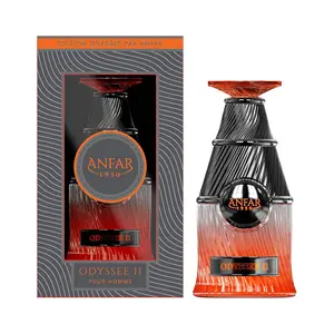 Anfar Odyssee II 1950 Pour Homme Extrait de Parfum 3.4OZ 100ml with Bergamot Mandarin Orange Pink Pepper for Men