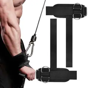 2-Pack Non-Slip Wrist Wraps, Gym Weightlifting Wrist Wraps with D-Rings, 13-Inch Long Weightlifting Wrist Wraps, Portable & Durable Deadlift Wrist Wraps, for Weightlifting, Deadlifts, Rows, Powerlifting, Bodybuilding, Adjustable Strap Workout