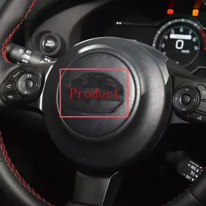 Car Accessories Steering Wheel Center Badge Decorative Stickers Fit For Fortuner Chr Verso Prius Hiace Yaris Trd Corolla Rav4