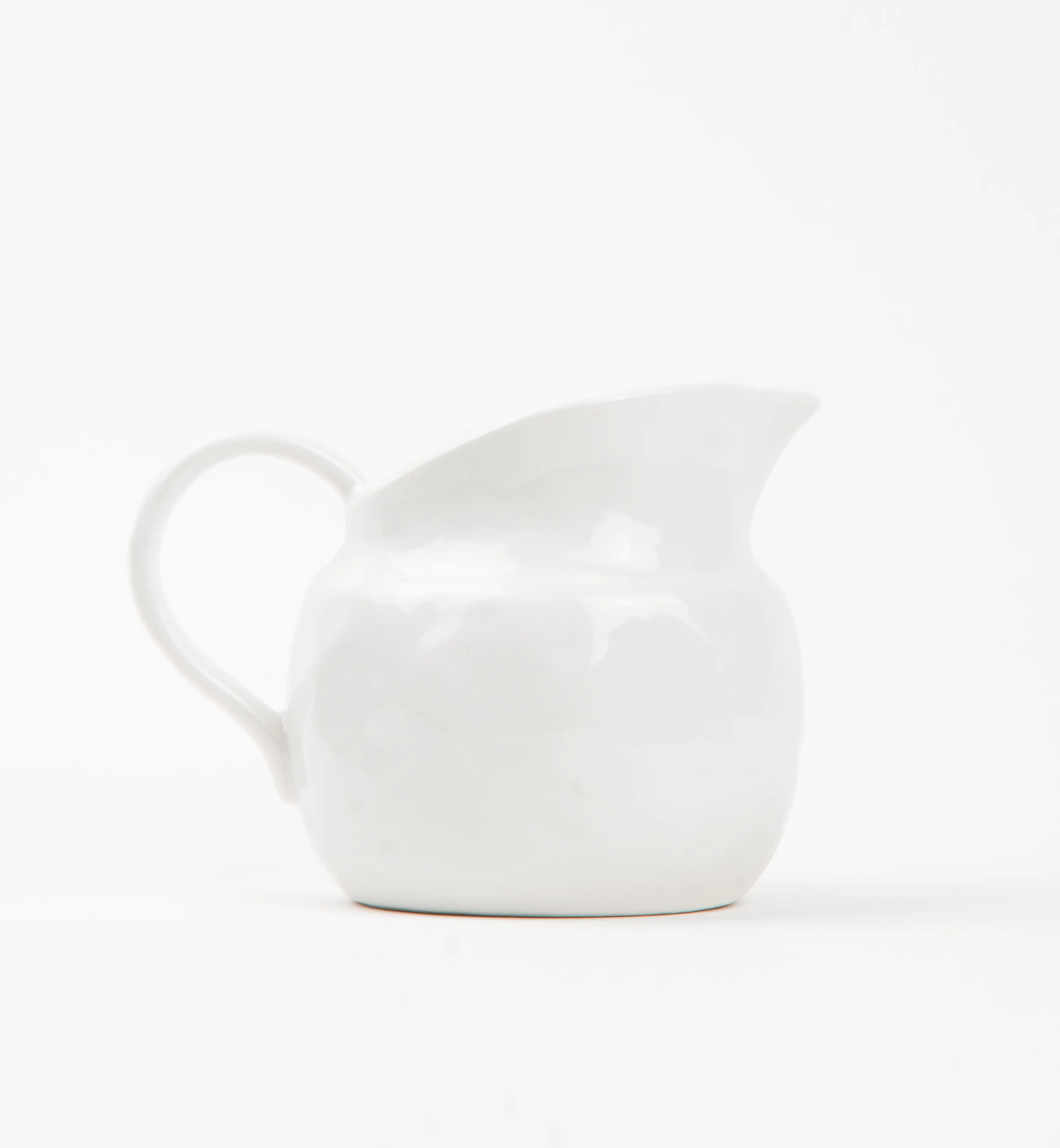 Ellian White Stoneware Pitcher