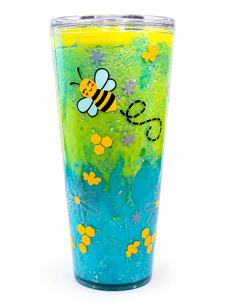 Snowglobe Tumbler, Kitchenware Drinkware Water Bottle