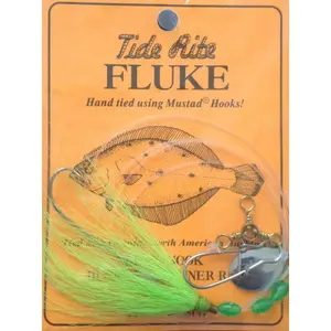 Tide Rite R558 Beak Hook Bucktail Spinner Fluke Rig