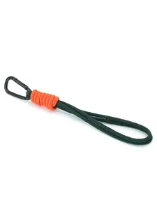 Outdoor Parachute Keychain Carabiner Clip, Keychain Attachment, Nylon Rope Survival Hanging Strap, Camping Hiking Backpack Accessory, Durable and Lightweight