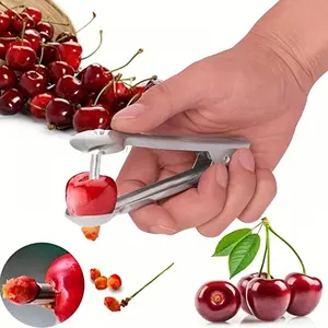 Stainless Steel Fruit Corer, 1/2 Counts Labor Saving Fruit Core Remover, Creative Reusable Fruit Corer, Kitchen Tool, Kitchen Gadget, Fruit Coring Tool