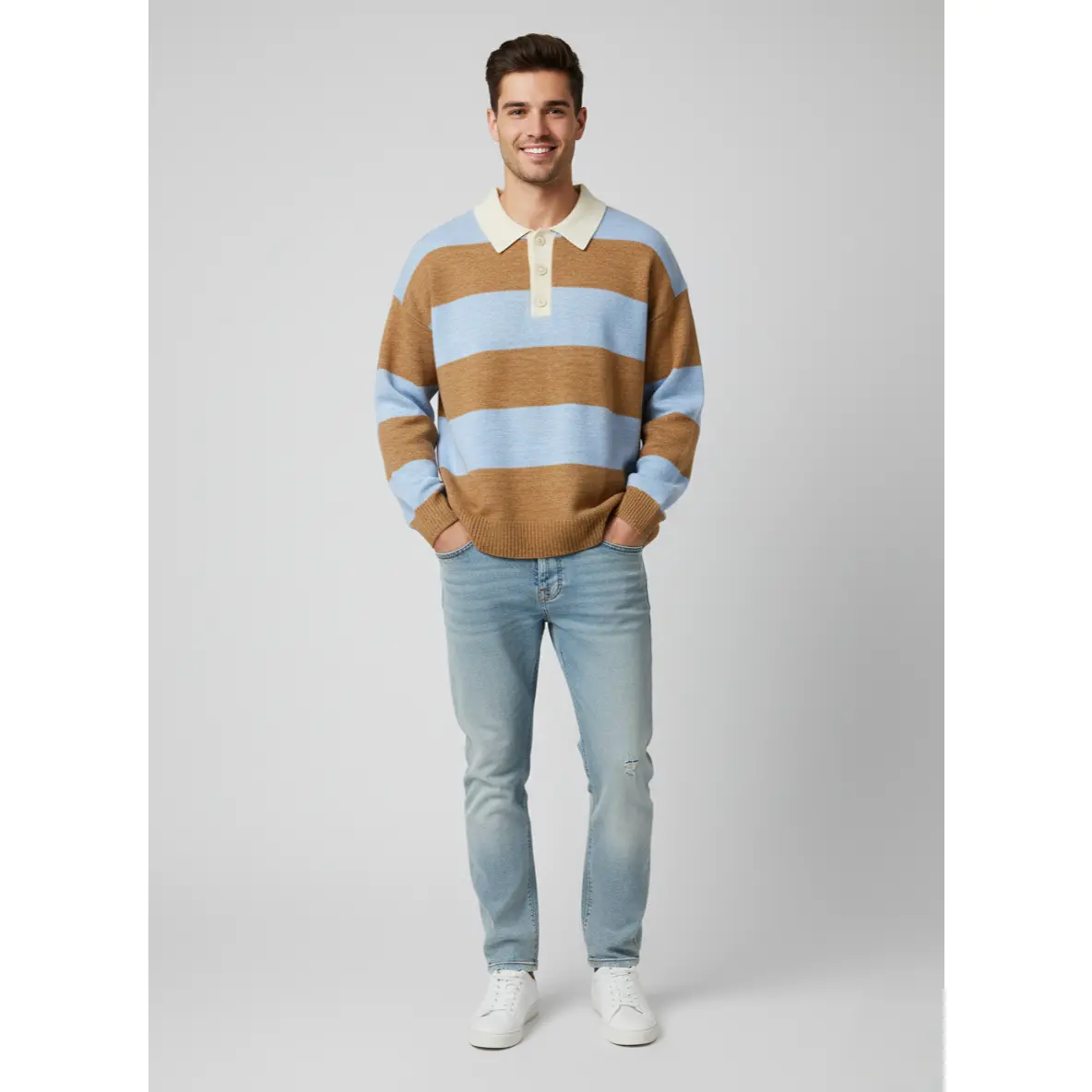 Striped Sweater Rugby