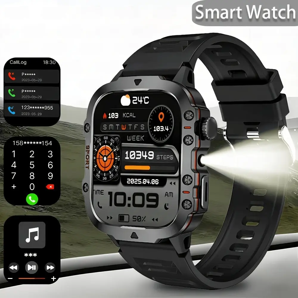 2026 New Smart Watch, Suitable for Both Men And Women - Wireless Calling Smartwatch/Sports Mode/Remote Camera Control, Compatible with Android And IOS, Clear Screen Display, Suitable As a Gift for Men/Women/Friends/Holidays