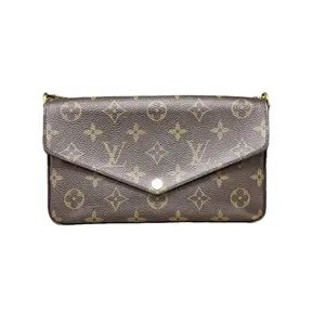 Pre-owned Louis Vuitton LV Louis Vuitton, Monogram three in one chain bag