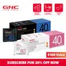 2 Boxes GNC 40+ Vitapak Vitamin & Mineral Capsules - Curated Dietary Supplements for Women 40+, with Stress Support & Bone Health for Overall Wellness