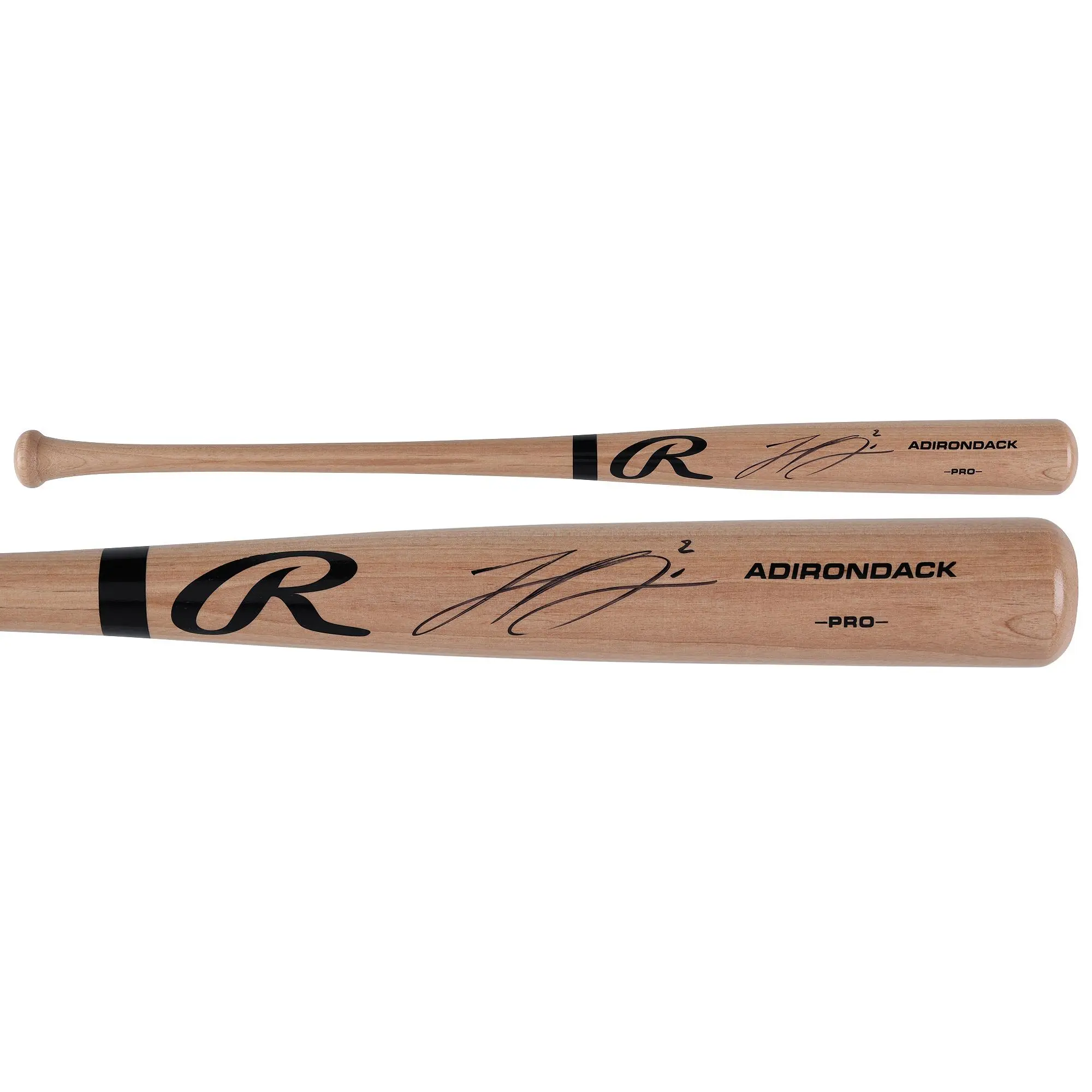 Michael Harris II Autographed Blonde Rawlings Pro Bat - Fanatics Authentic Certified